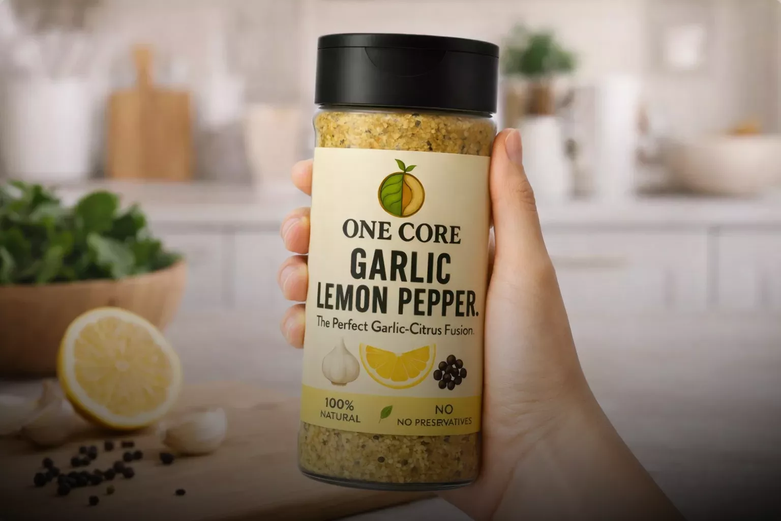 Garlic Lemon Pepper Spices Powder in Sri Lanka